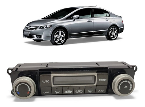 Comando Ar Condicionado Digital Honda New Civic 2009 A 2012