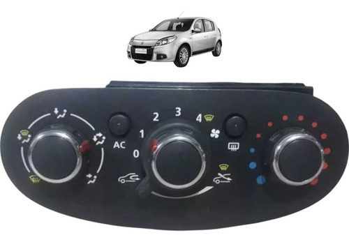 Comando A/c Botão Desembaçador Renault Sandero 30080047 Orig