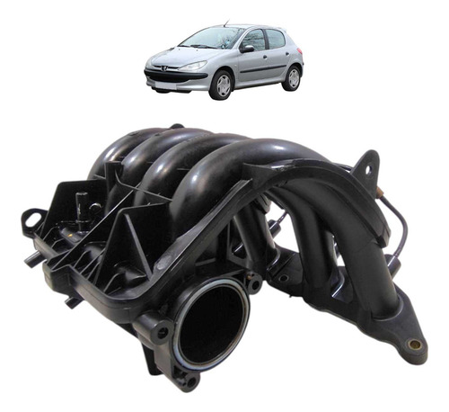 Coletor Admissão Peugeot 206 207 1.4 2005 A 2013