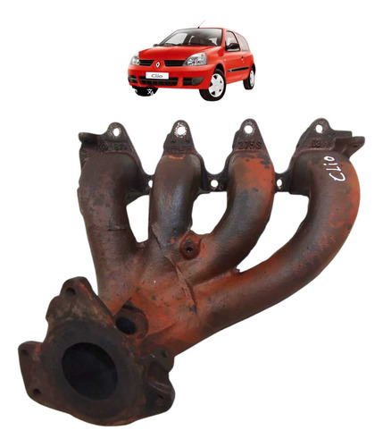 Coletor Escapamento Renault Clio 1.6 2006 2007 2008 2009