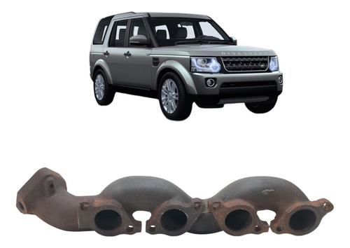 Coletor Escape Direito Discovery 4 5.0 V8 2011 A 2012