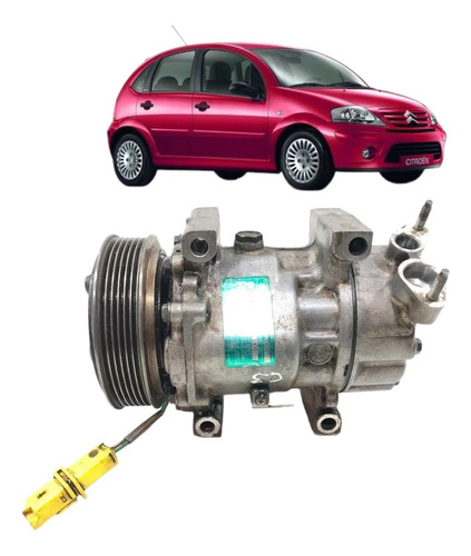 Compressor Ar Citroen C3 1.4 1.6 2004 2005 2006 2007 2008