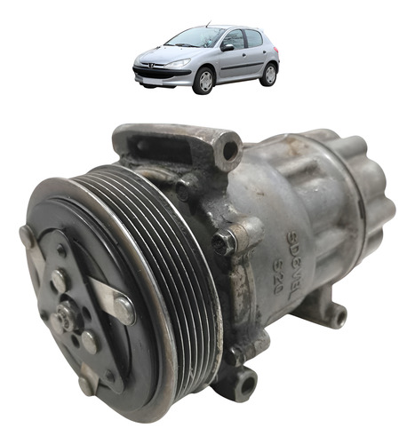 Compressor Ar Condicionado Peugeot 206 207 1.4 2005 A 2013