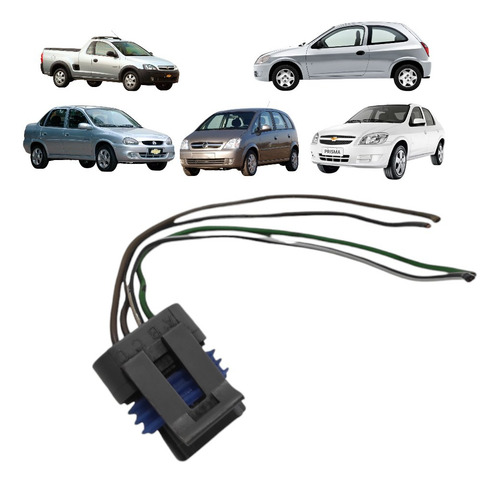 Conector Plug Sensor Map Celta Prisma Corsa Montana Meriva