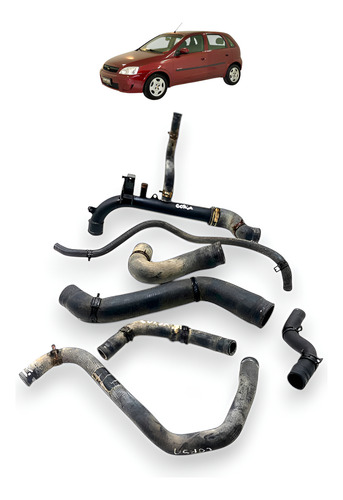 Conjunto Mangueira Radiador Gm Corsa 1.0 94 Á 12 90448854