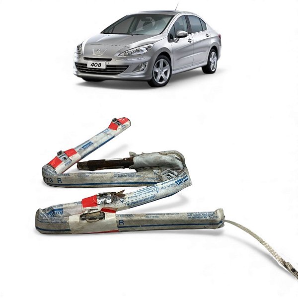 Cortina Air Bag teto Lado Direito Peugeot 408 2011 a 2016