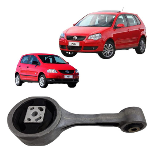 Coxim Câmbio Traseiro Inferior Vw Polo Fox Crossfox Spacefox