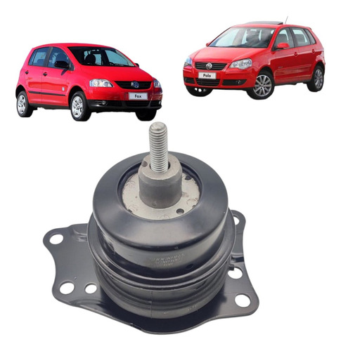 Coxim Dianteiro Do Motor Lado Direito Polo Fox Spacefox 1.6