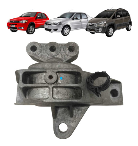 Coxim Direito Motor Etorq Palio Siena Idea 1.8 1.6 2015