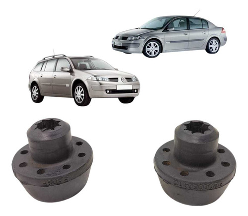 Coxim Par Inferior Do Radiador Megane 2006 A 2013 8200050412