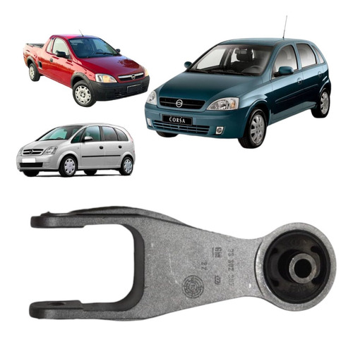 Coxim Traseiro Motor Corsa Meriva Montana 93302287 2000 2010