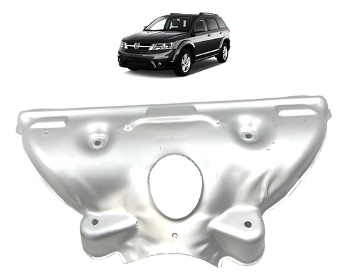 Defletor Calor Coletor Escapamento Fiat Freemont 2012 A 2016