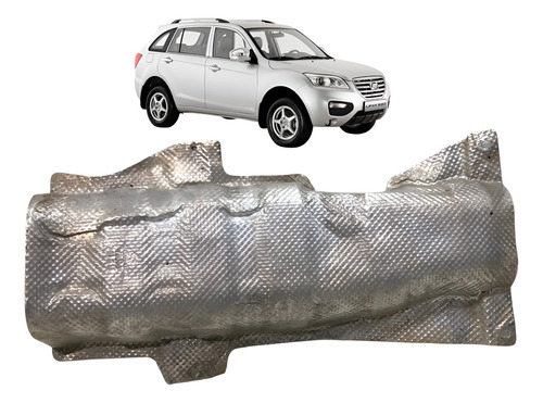 Defletor Calor Escapamento Lifan X60 2013 2014 2015 2016