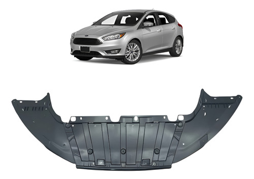 Defletor Capa Focus Parachoque Dianteiro 2016 2017 2018 2019