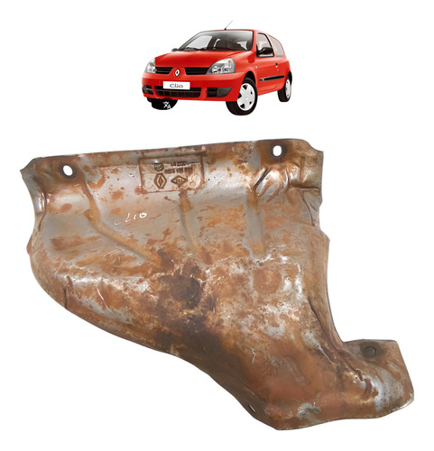Defletor Coletor Escape Renault Clio 1.6 2006 2007 A 2012
