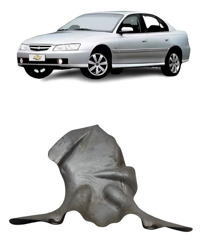 Defletor De Calor Escape Direito Omega Australiano 3.6 2005