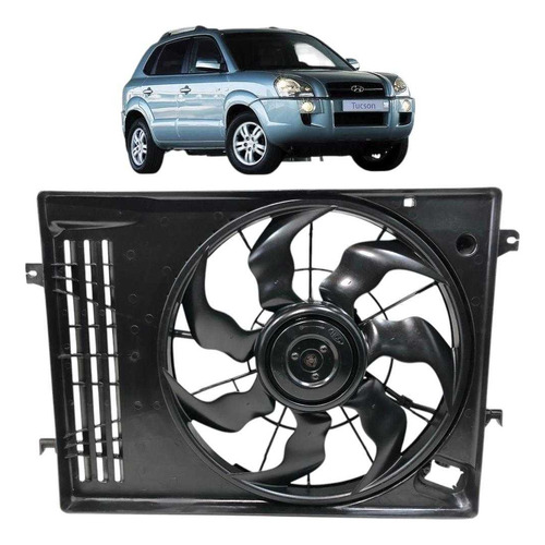 Defletor Eletroventilador Ventoinha Tucson 2007 2008 2012