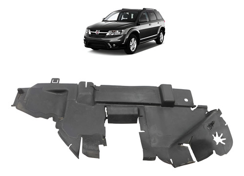 Defletor Esquerdo Radiador Fiat Freemont 2012 2013 A 2016