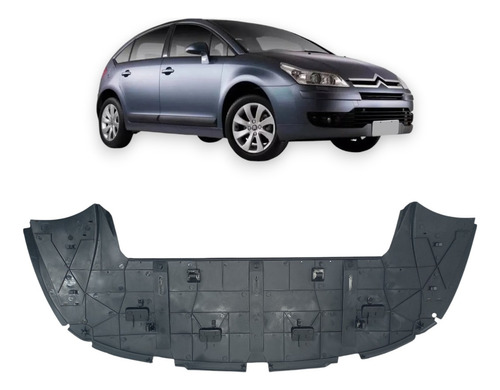 Defletor Inferior Dianteiro Citroen C4 2008 2009 2010 2011