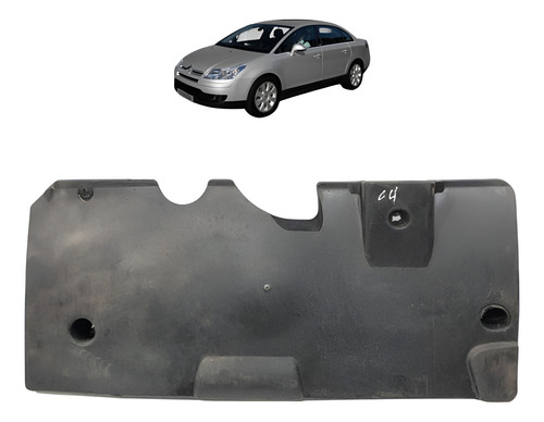 Defletor Protetor Traseiro C4 Pallas 2008 Ao 2013 Original Preto