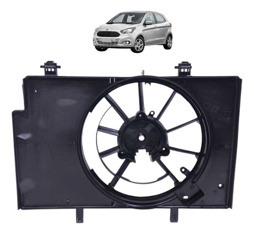 Defletor Radiador Ventoinha Ford Ka Fiesta 2015 2016 2017