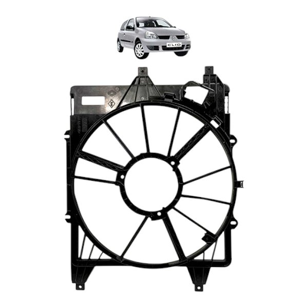 Defletor Ventoinha Clio 2000 2001 2002 2003 2004 2005 A 2010