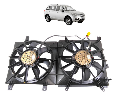Defletor Ventoinha Eletroventilador Lifan X60 2012 A 2018