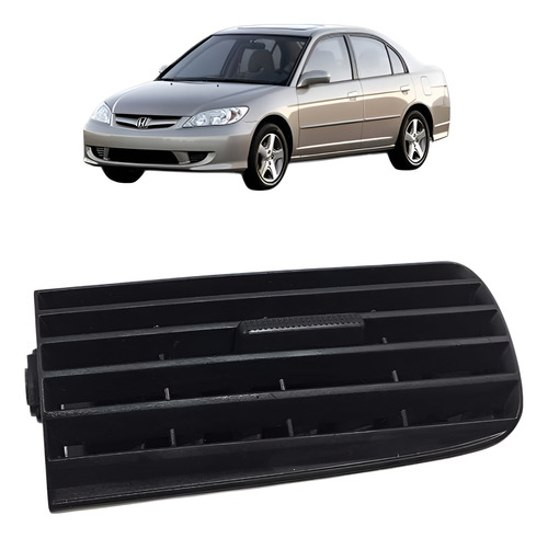 Difusor Ar Central Esquerdo Honda Civic 2001 2002 A 2006