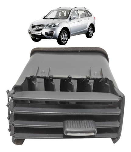 Difusor Ar Painel Central Lado Direito Lifan X60 2013 A 2016