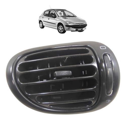 Difusor Ar Painel Lado Esquerdo Peugeot 206 2000 2001 A 2010