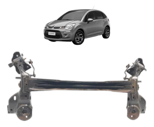 Eixo Traseiro Citroen C3 2015 9688086880 Original Preto