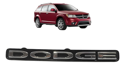 Emblema Grade Dianteira Dodge Journey 2012 2013 2014 A 2016 Cromado