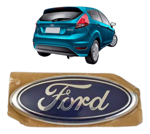 Emblema Porta Malas Original Ford New Fiesta 2014 A 2019