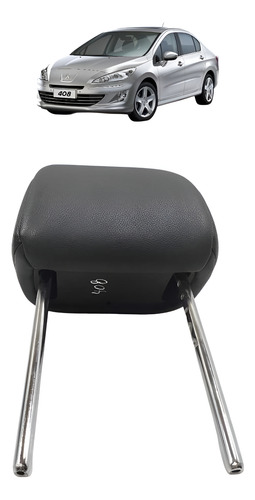 Encosto Cabeça Banco Dianteiro Peugeot 408 2011 2012 A 2016 Preto