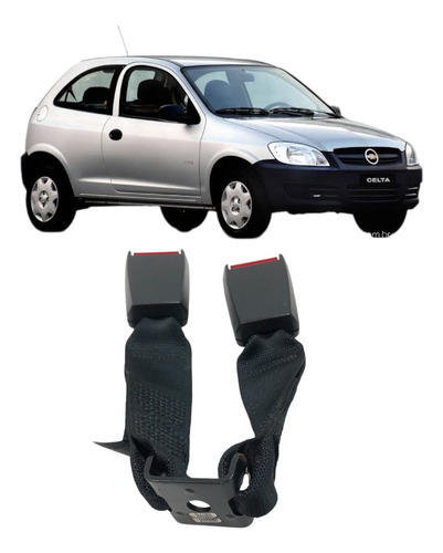 Engate Cinto De Segurança Traseiro Celta 2007 2008 2 Portas