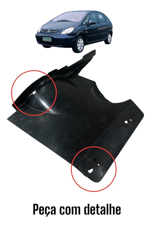 Extensão Parabarro Lado Direito Xsara Picasso 2001 A 2012