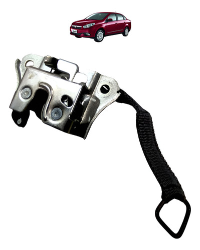 Fechadura Banco Traseiro Fiat Grand Siena 2012 2013 A 2021 Cinza