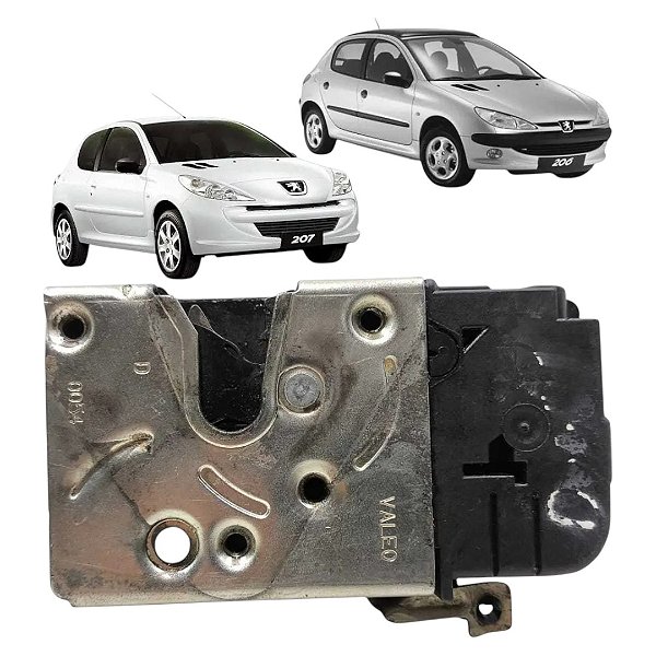 Fechadura Elétrica Dianteira Direita Peugeot 206 207 2001 12