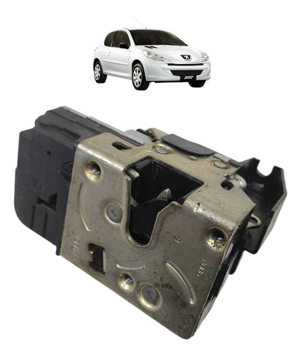 Fechadura Elétrica Dianteira Esquerda Peugeot 206 207 2009