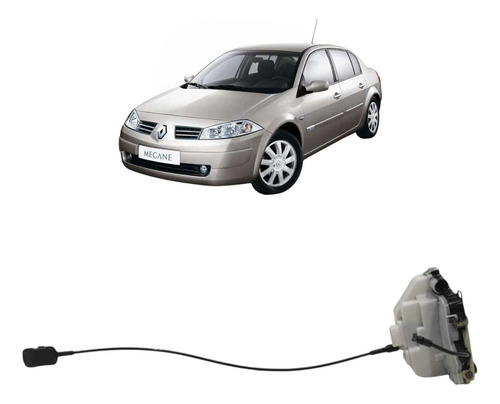Fechadura Eletrica Dianteira Esquerda Renault Megane 2007/13