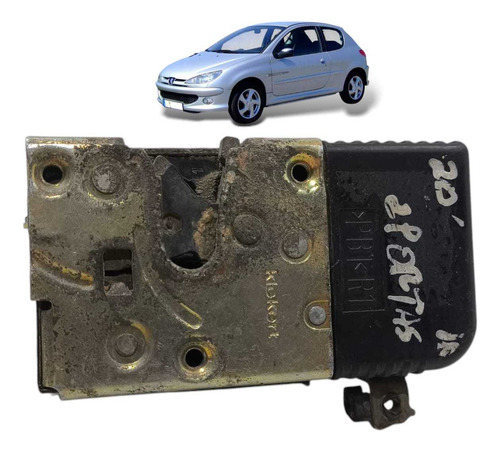 Fechadura Elétrica Direita Peugeot 206 2 Portas 2001 A 2008