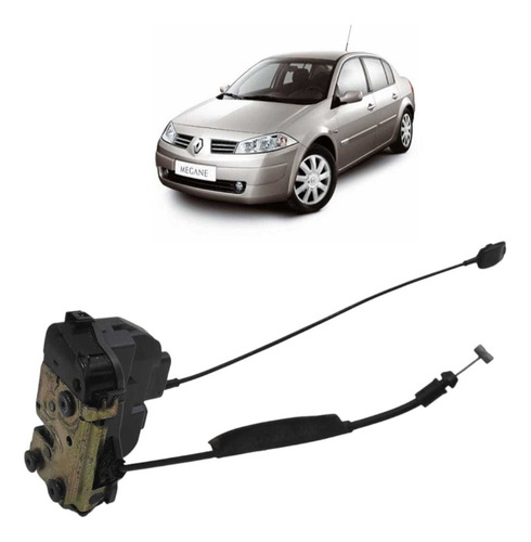 Fechadura Elétrica Porta Traseira Lado Direito Megane 02/12