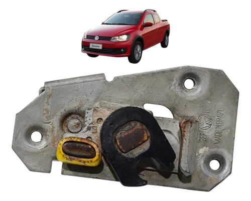 Fechadura Esquerda Da Tampa Traseira Saveiro G6 2013 A 2016