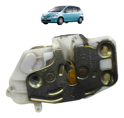 Fechadura Manual Dianteira Direita Honda Fit 2004 A 2007
