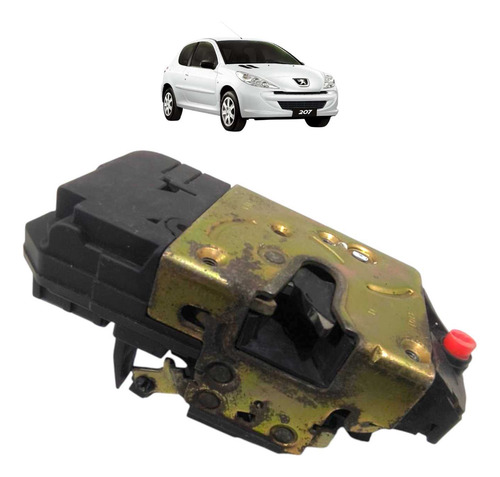 Fechadura Manual Traseiro Direito Peugeot 206 207 01 A 12