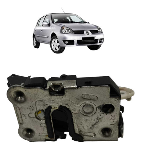 Fechadura Manual Traseiro Esquerdo Renault Clio 2001 A 2007