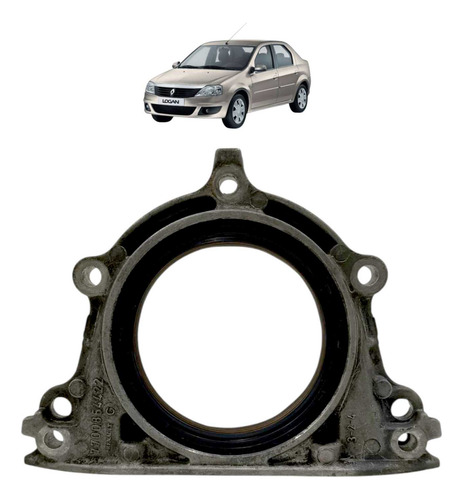 Flange Retentor Virabrequim Sandero Logan 1.0 2007 A 2010