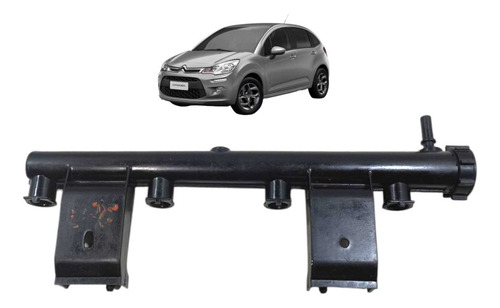 Flauta Bico Injetor Peugeot 208 Citroen C3 1.6 2013 A 2016