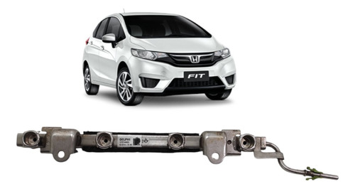 Flauta Injeção Honda New Fit 1.5 2015 2016 2017 17214405