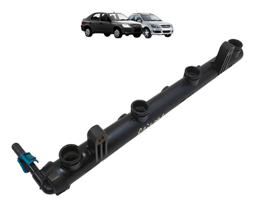 Flauta Injetor Combustivel Celta Prisma 1.0 1.4 2005 A 2012